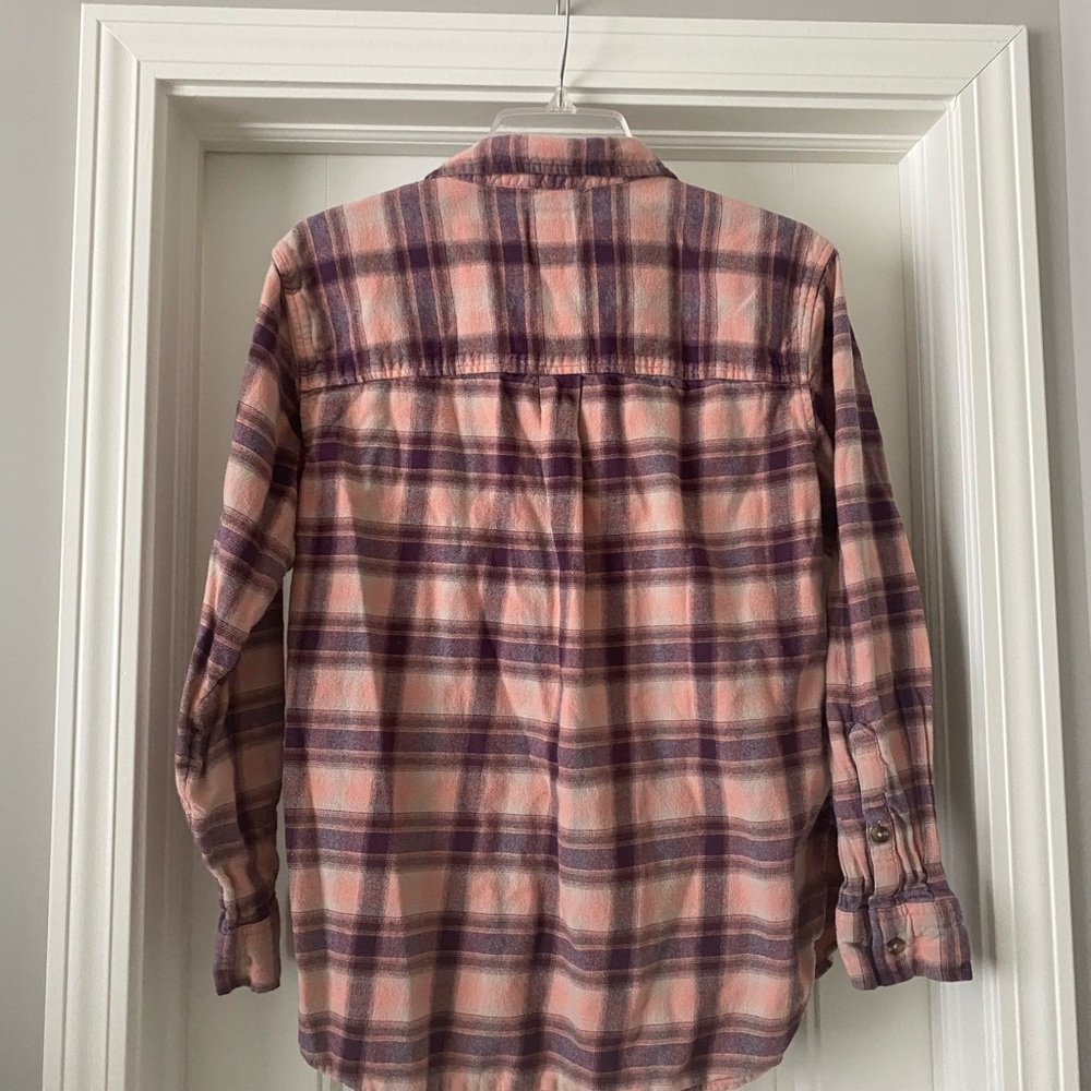 Pink Flannel Top - Picture 2 of 2